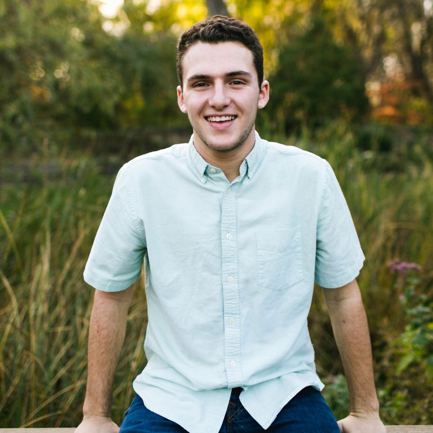 Student, Josh Solomon is energized about his future as a climate scientist